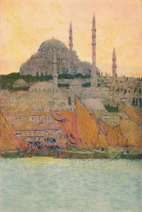 Suleimans moské i Konstantinopel, 1913