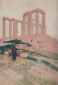 Templet för Poseidon och Athene vid Sunium, 1913