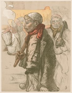 Au Pays Noir In the Black Country, ca. 1898. av Jules Gustave Besson
