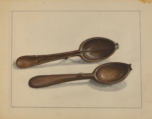 Matskedsform, ca. 1936.