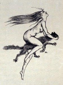 Illustration från "A Rebours" av Joris-Karl Huysmans
