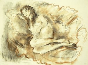 Ligger naken; Nu Couche, 1929