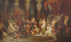 Dopet av Clovis av Jules Vincent Rigo