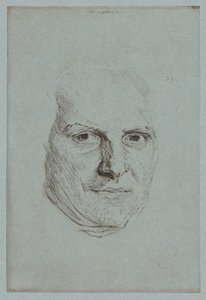 Mask av Abbé Raynal av Jules de Goncourt, after Maurice Quentin