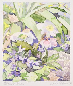 Februari blommor av Julia Gibson