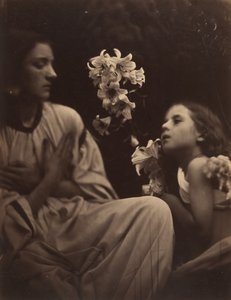 En studie, 1865-66. av Julia Margaret Cameron