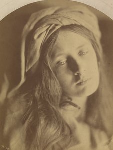 Beatrice, 1866. av Julia Margaret Cameron