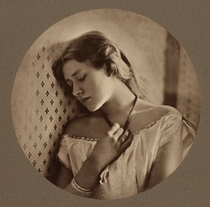 [Ellen Terry vid sexton års ålder] av Julia Margaret Cameron