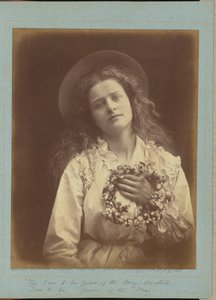 ”För jag ska bli majdrottning, mor, jag ska bli majdrottning” av Julia Margaret Cameron