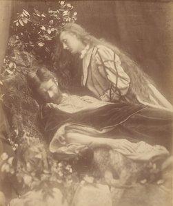 Gareth och Lynette, 1874. av Julia Margaret Cameron