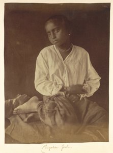Flicka, Ceylon av Julia Margaret Cameron