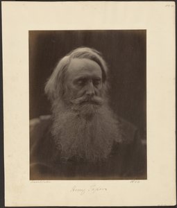 Henry Taylor av Julia Margaret Cameron