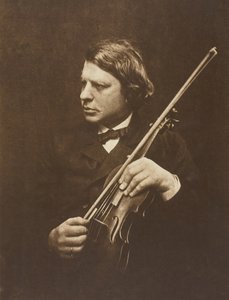Herr Joseph Joachim, 1868, tryckt 1875. av Julia Margaret Cameron