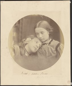 Isabel och Adeline Somers av Julia Margaret Cameron
