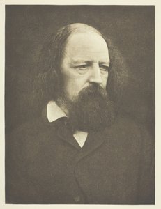 Lord Tennyson, 1867, tryckt oktober 1890. av Julia Margaret Cameron