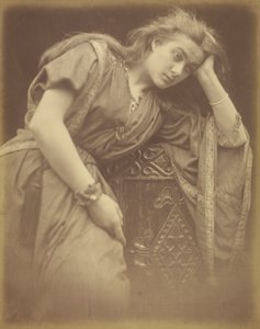 Mariana / "Hon sa att jag är vördnadsfull, vördnadsfull, jag skulle vilja att jag var död" av Julia Margaret Cameron