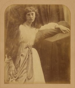 Pre - Raphaelite Study av Julia Margaret Cameron