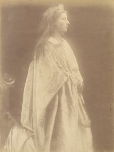 Drottning Guinevere, 1874. av Julia Margaret Cameron