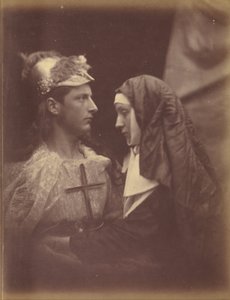 Sir Galahad och The Pale Nun av Julia Margaret Cameron