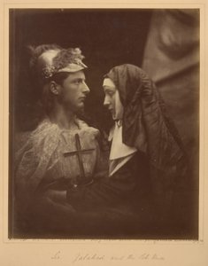 Sir Galahad och den bleka nunnan av Julia Margaret Cameron
