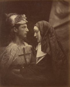 Sir Galahad and the Pale Nun, 1874. av Julia Margaret Cameron