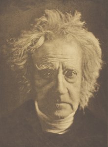 Sir John Herschel, 1867, tryckt ca. 1893. av Julia Margaret Cameron