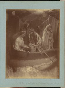 ”Så låg Kungen som en krossad kolonn” av Julia Margaret Cameron
