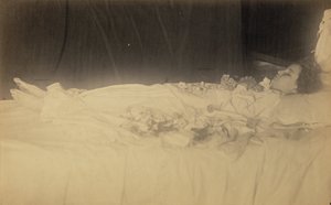 [Studie av ett dött barn] av Julia Margaret Cameron