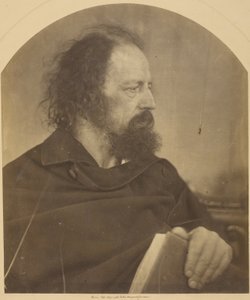Den smutsiga munken, Alfred Tennyson av Julia Margaret Cameron
