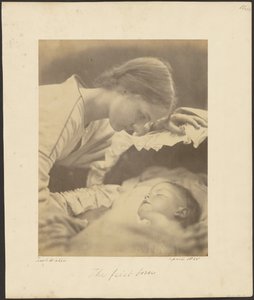 Den förstfödde av Julia Margaret Cameron