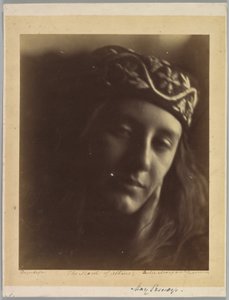 Flickan från Aten (May Prinsep) av Julia Margaret Cameron