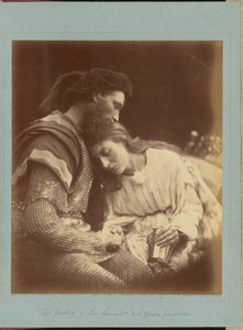 Sir Lancelots och drottning Guineveres avsked av Julia Margaret Cameron