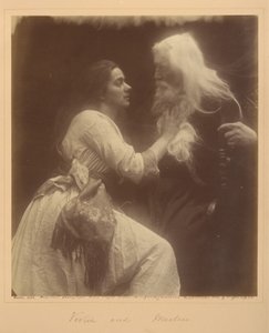 Vivien och Merlin av Julia Margaret Cameron