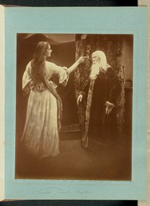 Vivien och Merlin av Julia Margaret Cameron