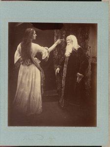 Vivien och Merlin av Julia Margaret Cameron
