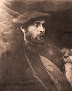 William Michael Rossetti. 1800-talet (foto) av Julia Margaret Cameron
