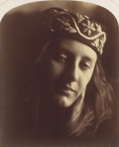 Zoe, piga av Aten, 1866. av Julia Margaret Cameron