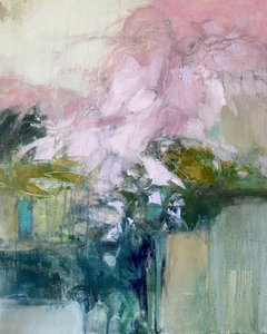 Mjukt rosa blommor