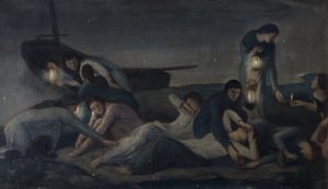 The Wise and Foolish Virgins, c.1920 av Julia Wedgewood
