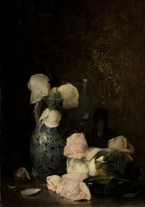 Rosor, ca 1880-90 av Julian Alden Weir