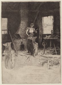 Smidesaffären av Julian Alden Weir