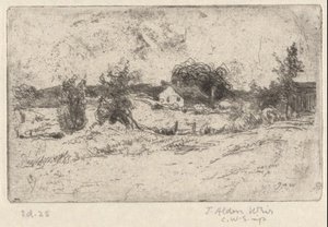 Gården av Julian Alden Weir