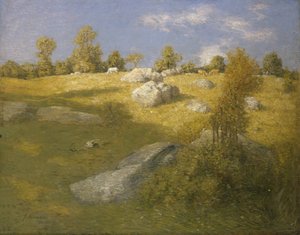 Höglandsbete, ca. 1905. av Julian Alden Weir