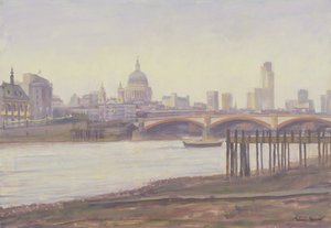 Bankside - Skymning av Julian Barrow