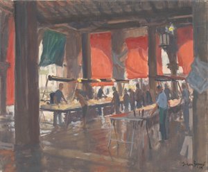 Fiskmarknad, Venedig, 2009 av Julian Barrow