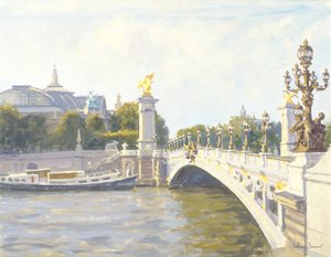 Pont Alexandre III, Paris av Julian Barrow