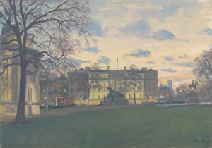 Vårkväll, Hyde Park Corner, 2010 av Julian Barrow