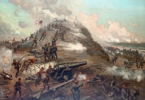 Capture of Fort Fisher, pub. 1887