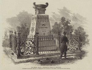 Bronsgalären, en monumental trofé vid Sebastopol (gravyr)