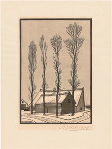 Vinter av Julie de Graag (signed by artist)